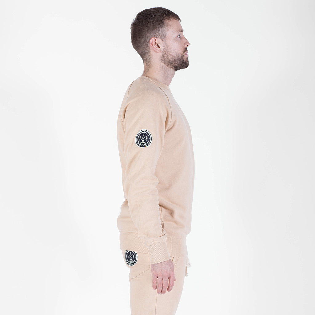 Camel Crewneck Sweatshirt