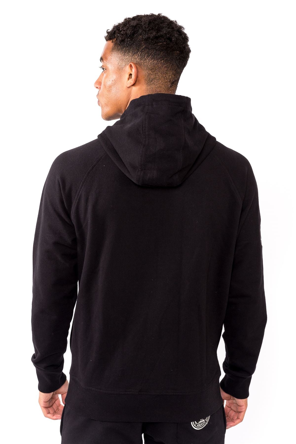 Jog On London Black Lightweight Zipped Hoodie