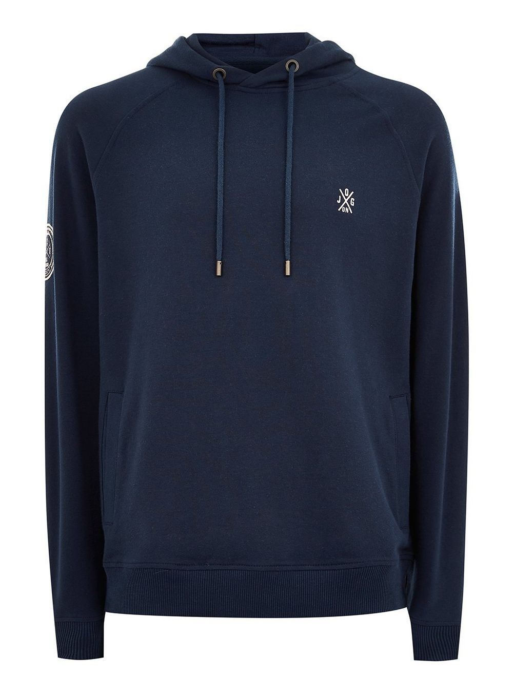 Pullover Lightweight Long Sleeved Navy Hoodie