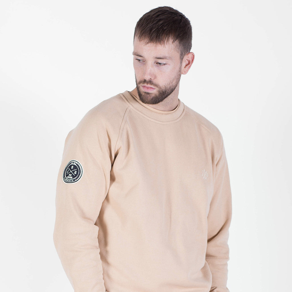 Camel Crewneck Sweatshirt
