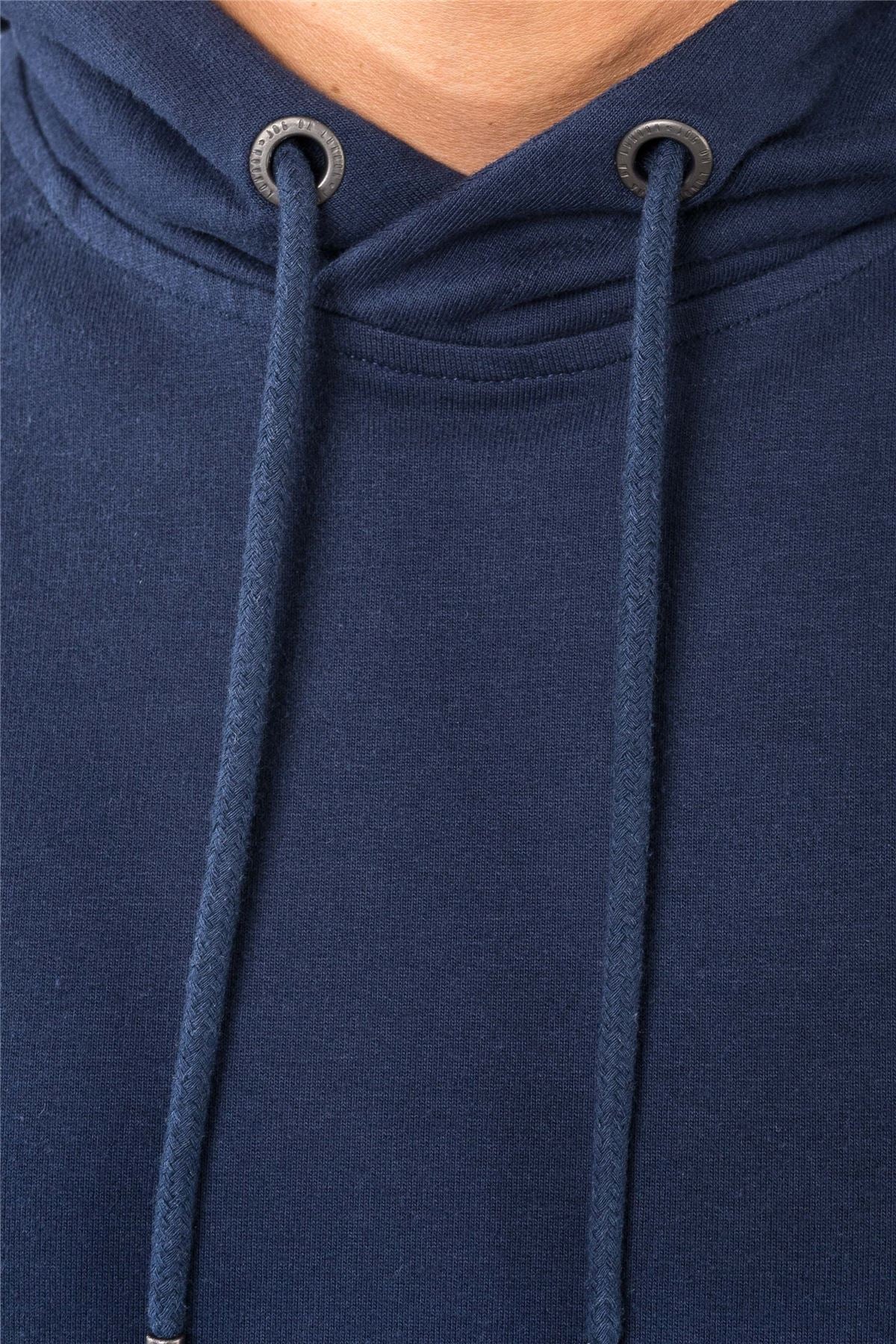 Pullover Lightweight Long Sleeved Navy Hoodie