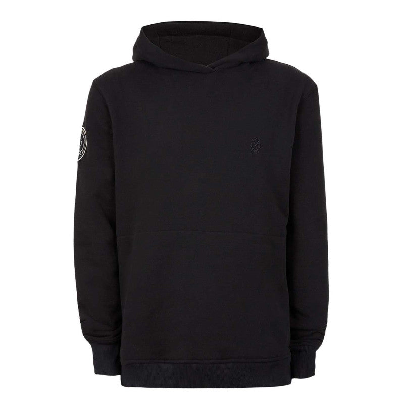 Black Side Zipped Hoodie