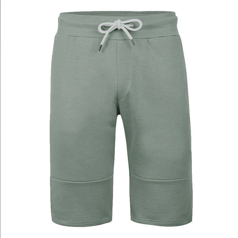 Sage Green Panel Shorts