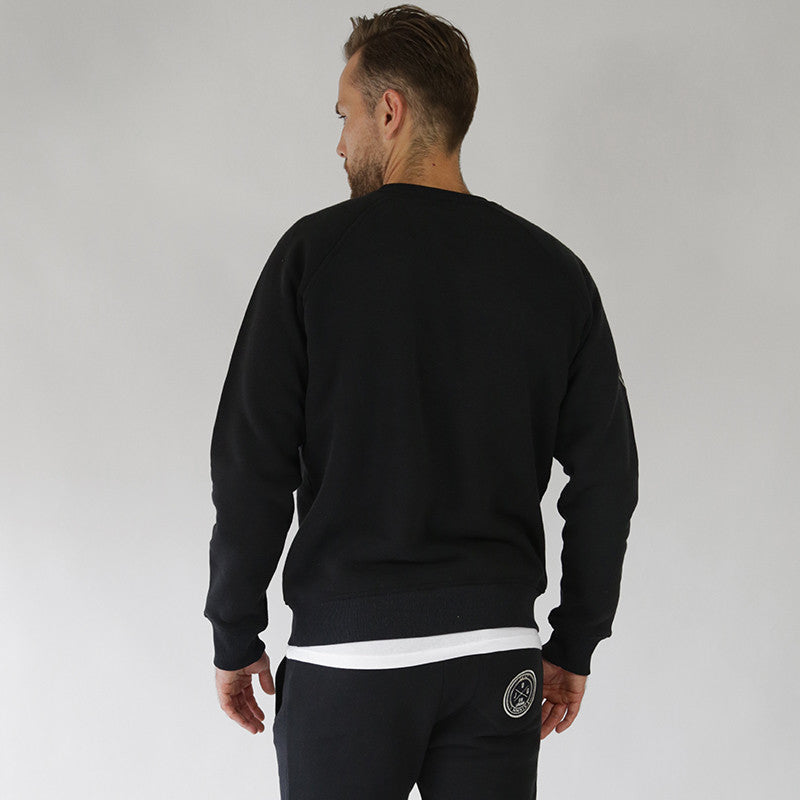Black Crewneck Sweatshirt