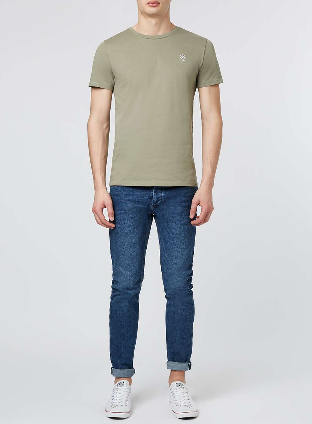 Khaki Logo T-Shirt