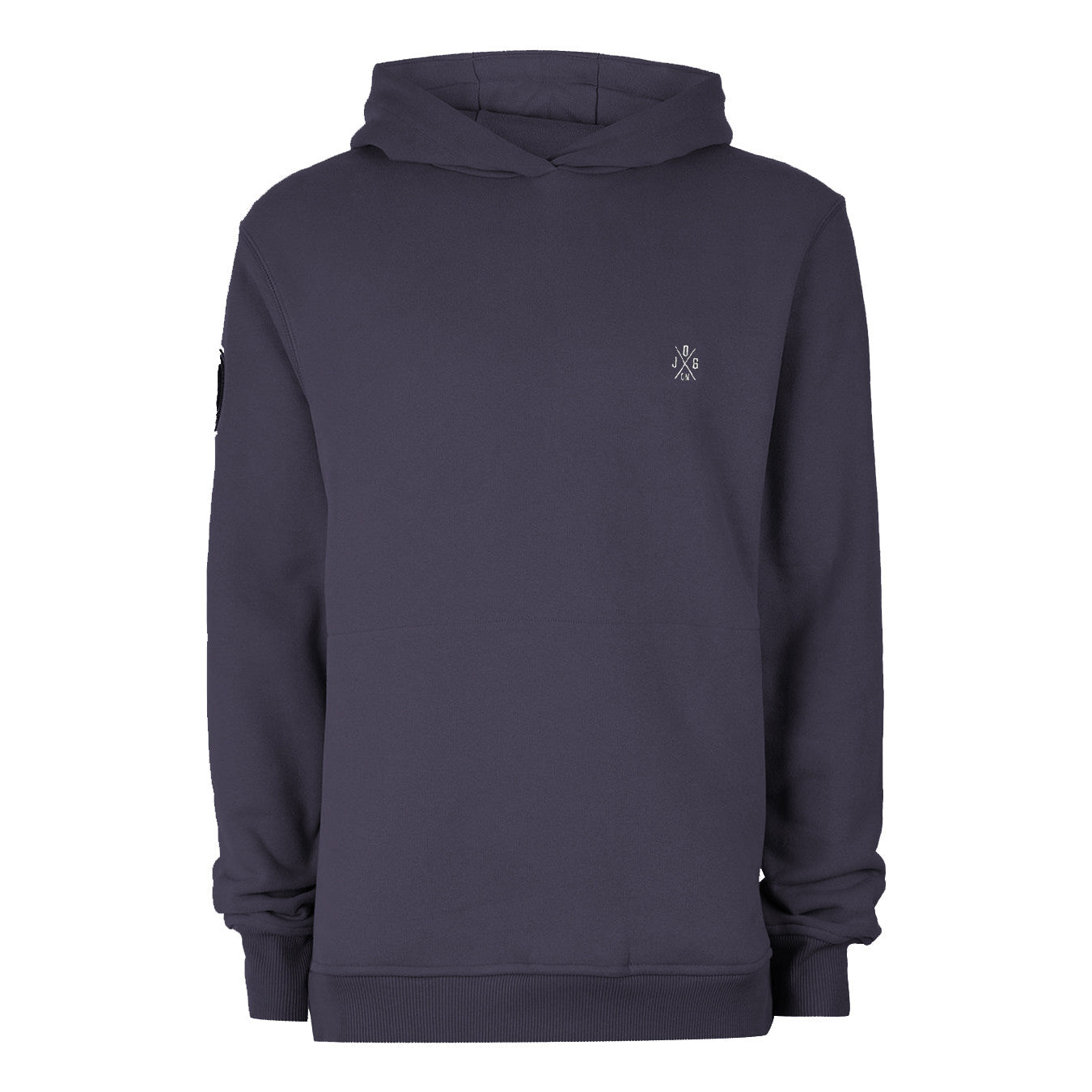 Purple Nightshade Side Zipped Hoodie