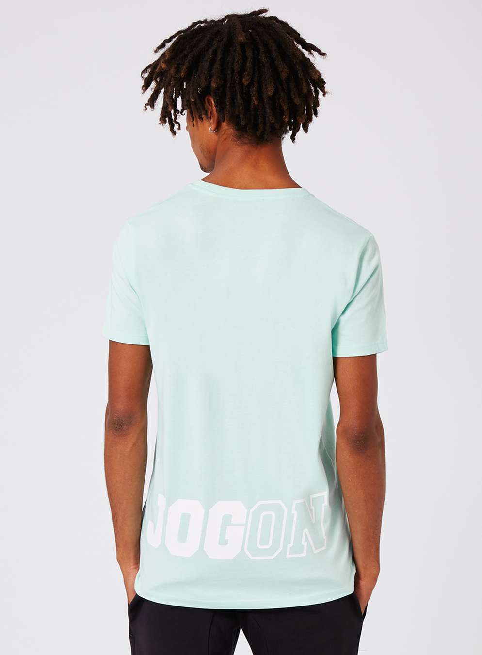 Ocean Blue Text T-Shirt