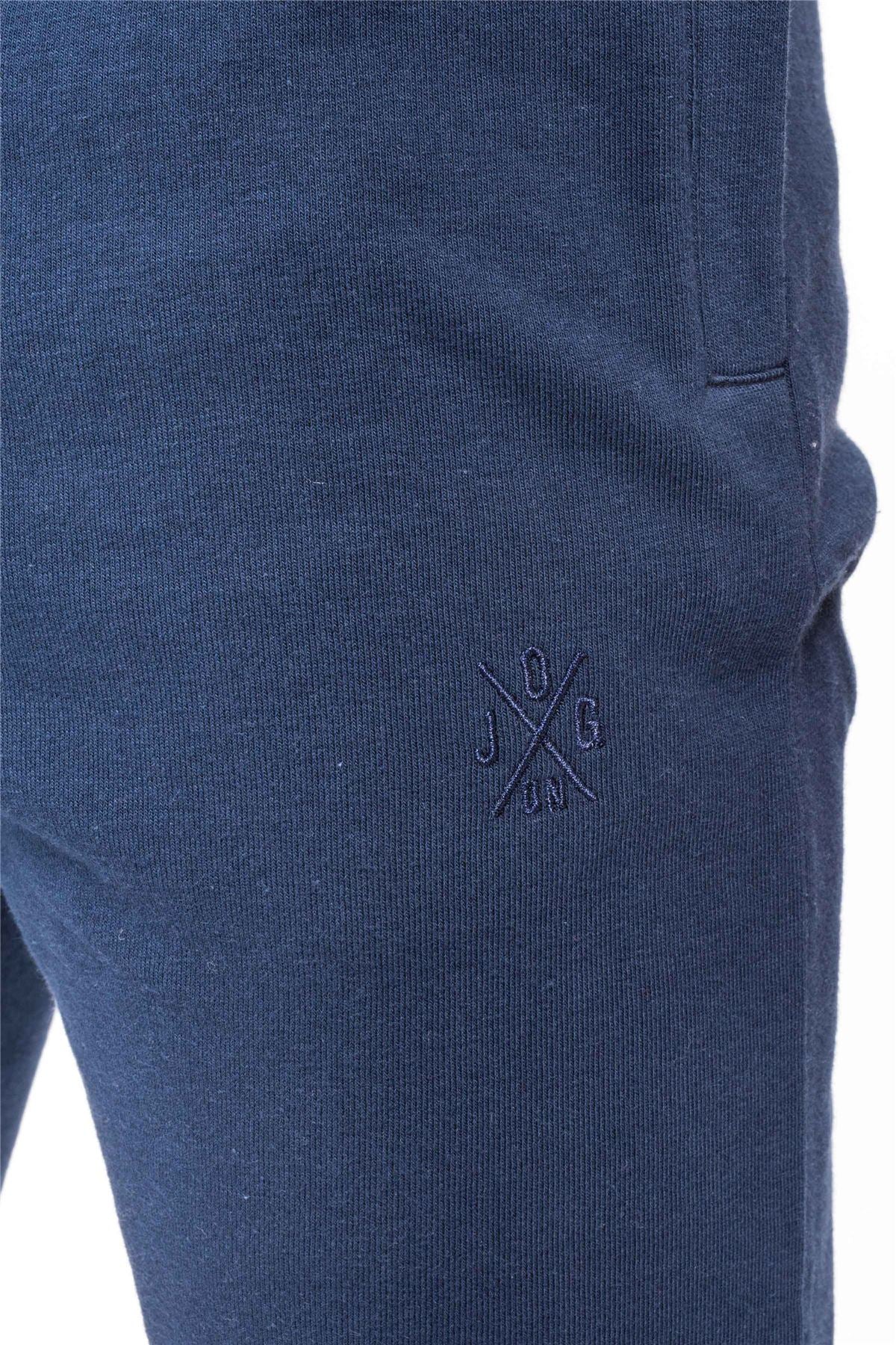 Jog On London: Premium Slim Fit Navy Shorts