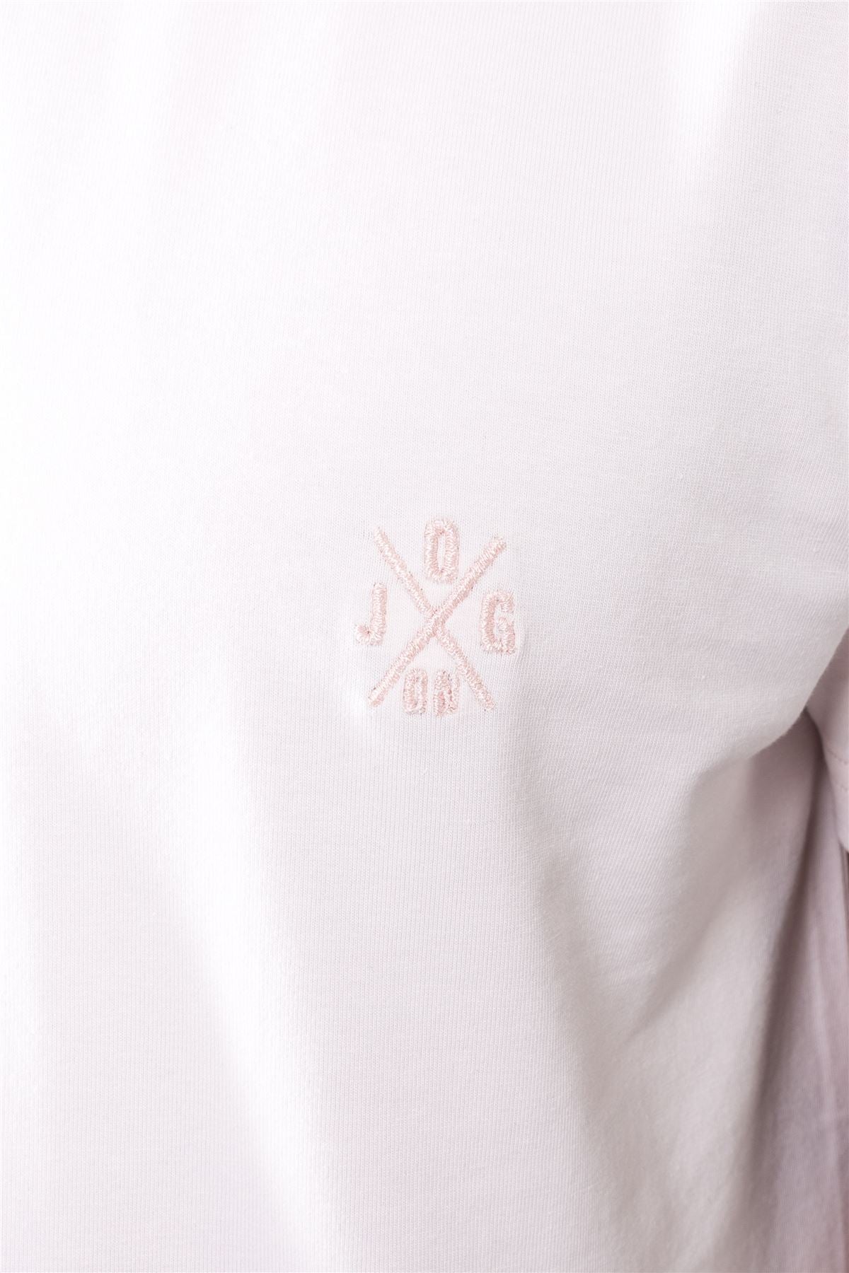 Jog On London Lightweight Muscle Fit Short Sleeve Dusty Pink T-shirt