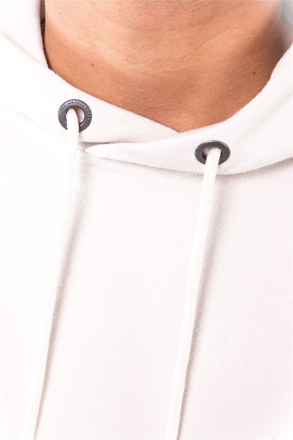 Jog On London Pullover Lightweight Long-sleeved Dusty Pink Hoodie