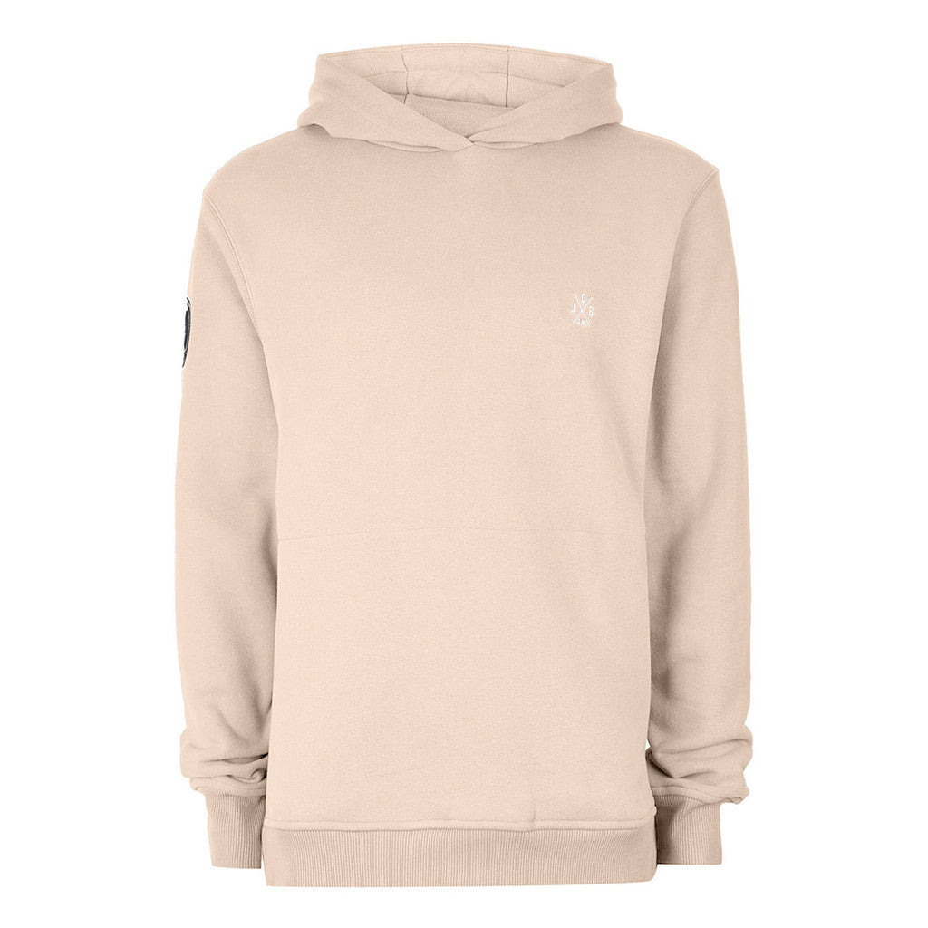 Camel Side Zipped Hoodie