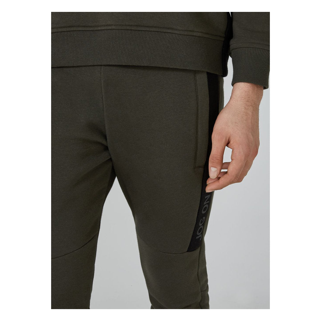 Premium Green And Black Joggers