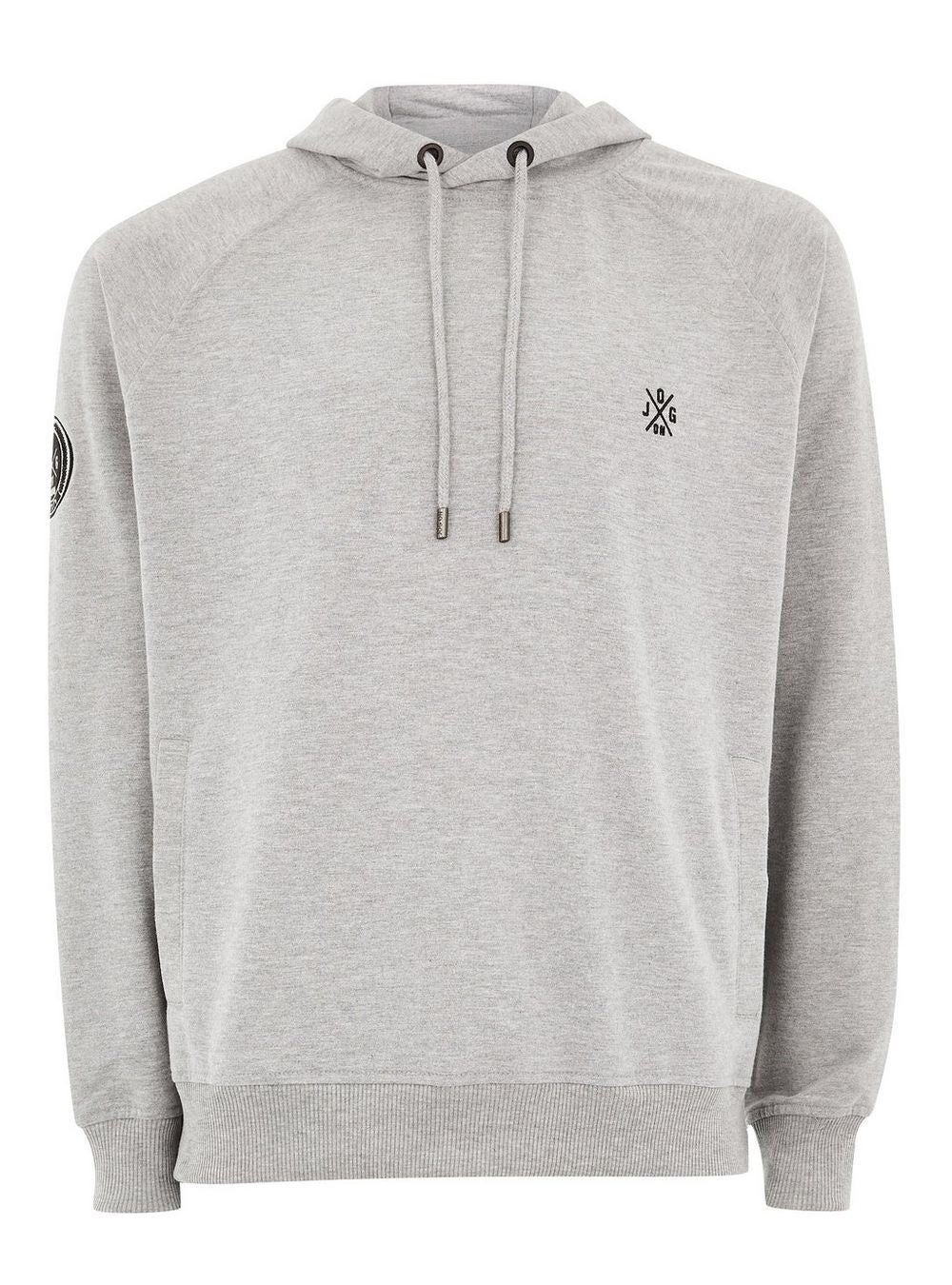Pullover Lightweight Long Sleeved Grey Hoodie