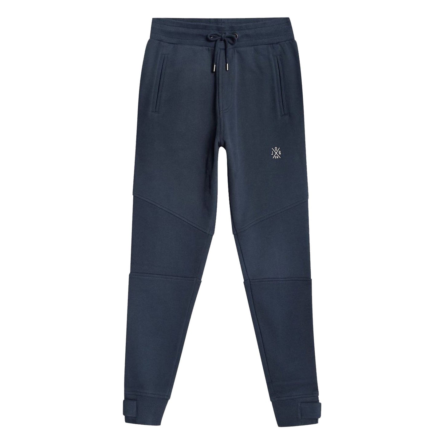 Jog On Casual Gym Fitness Tracksuit Bottoms Slim Fit Navy Joggers