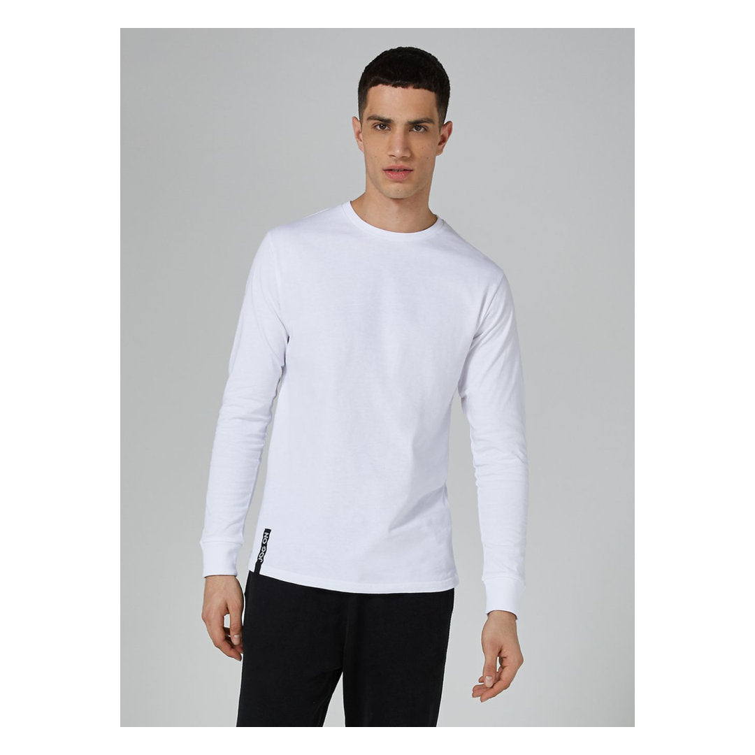 Premium White Long Sleeve T-Shirt