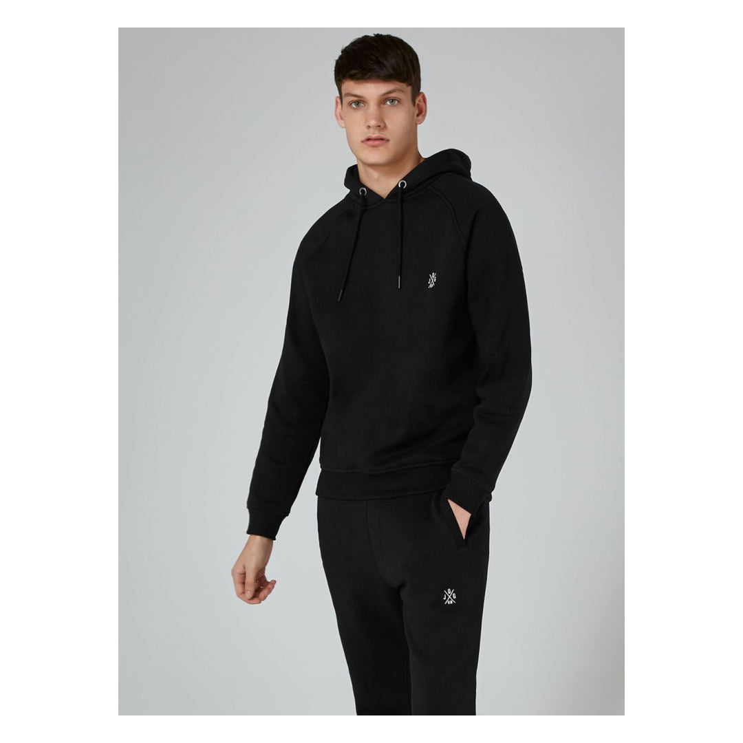 Premium Black Sweatshirt And Joggers Co-Ordinated Set