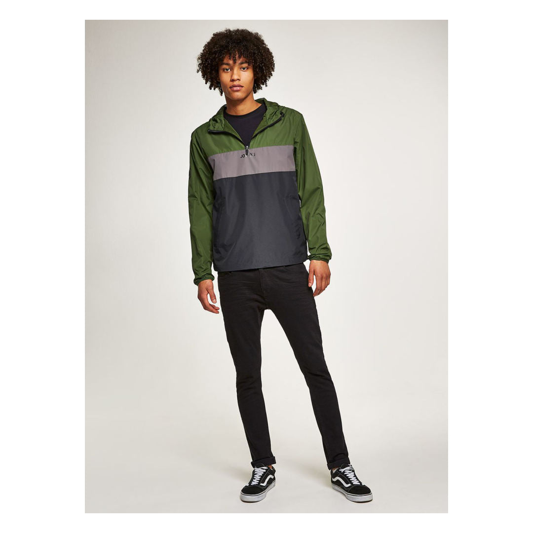 Green, Grey and Black Tactical Jacket
