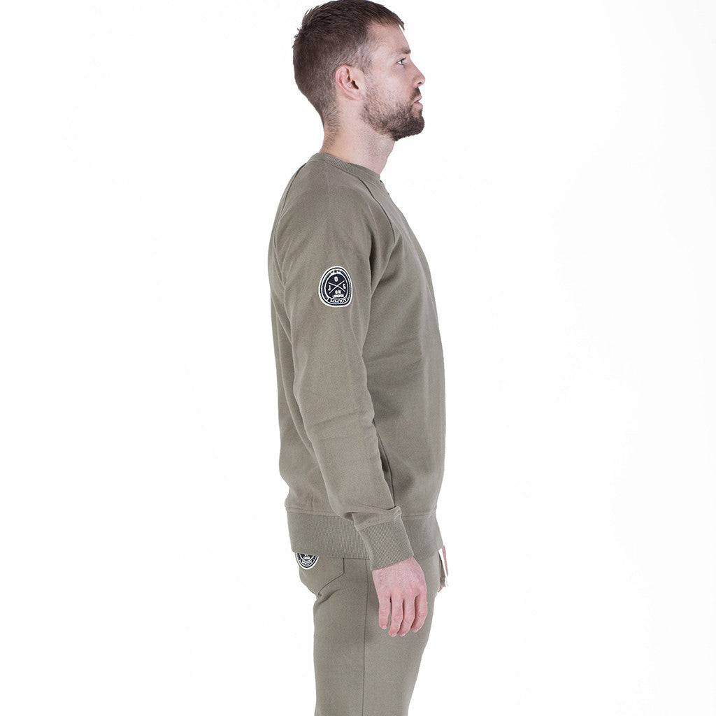 Khaki Crewneck Sweatshirt