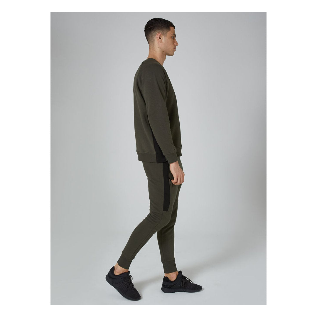Premium Green And Black Joggers