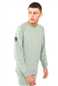 Premium Lightweight Long-sleeved Sage Green Raglan Sweatshirt