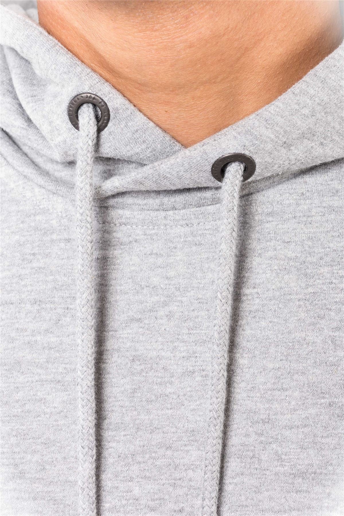 Pullover Lightweight Long Sleeved Grey Hoodie