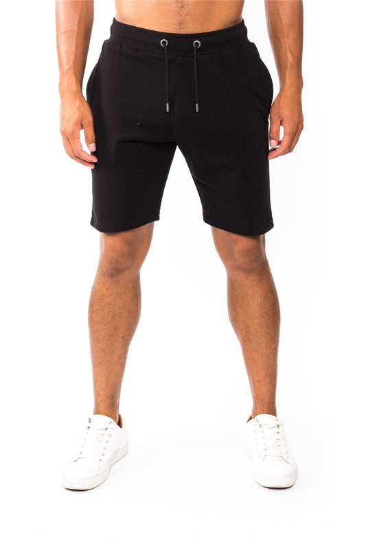 Jog On London: Premium Slim Fit Black Shorts