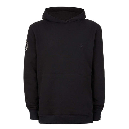 Black Side Zipped Hoodie