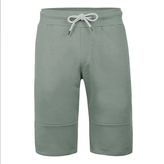 Sage Green Panel Shorts