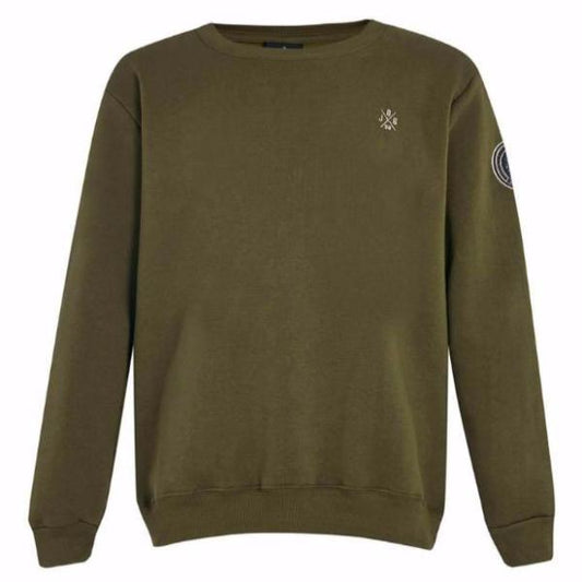 Olive Green Crewneck Sweatshirt