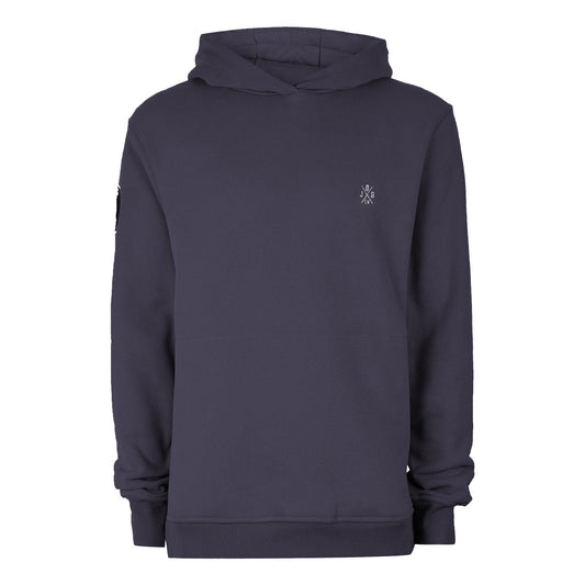 Purple Nightshade Side Zipped Hoodie