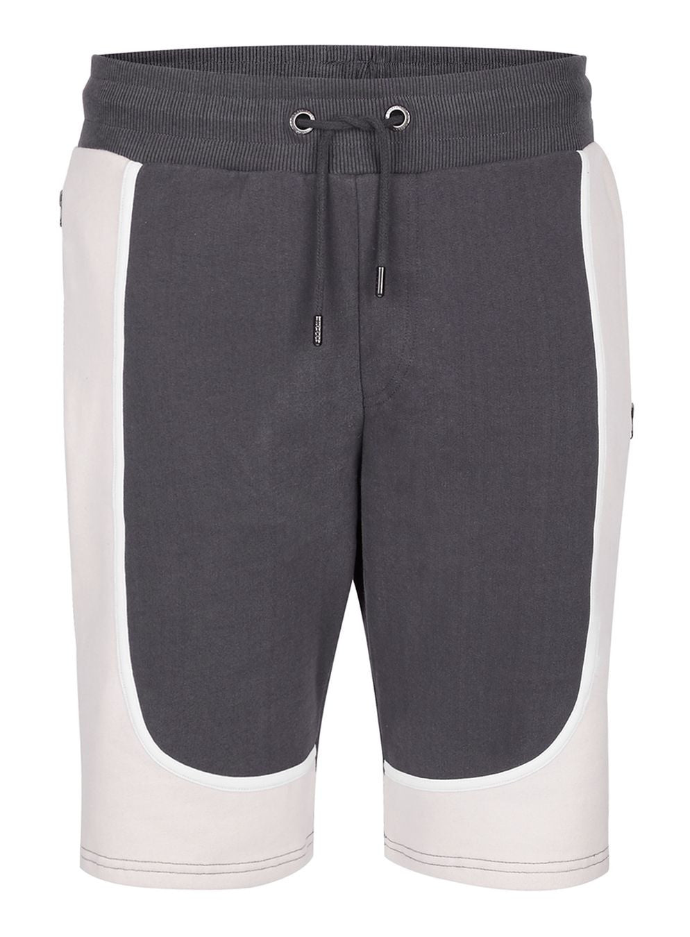 Grey Panel Shorts