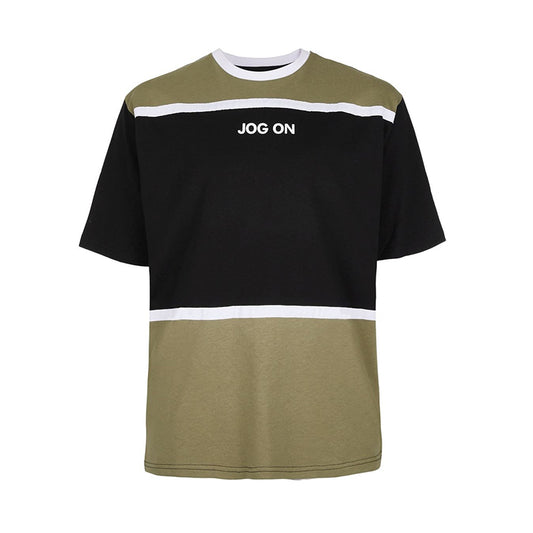 Khaki Panel T-Shirt