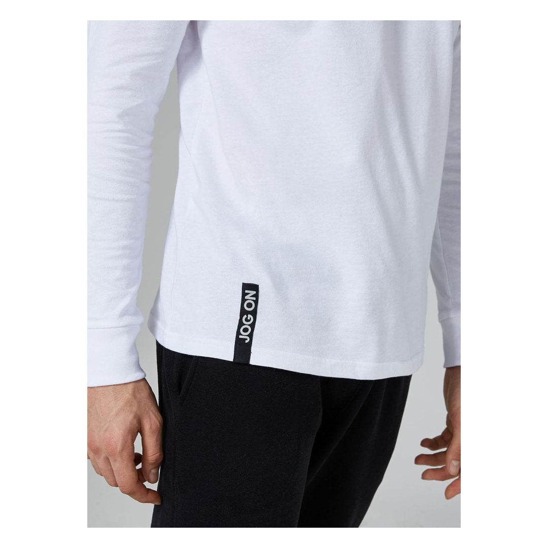 Premium White Long Sleeve T-Shirt